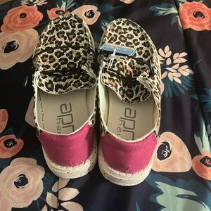 Cheetah Print Hey Dudes